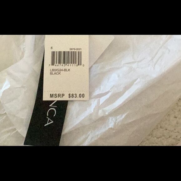 La Blanca Island Goddess Lingerie One Piece - Black, Size 8, NWT - Picture 9 of 10